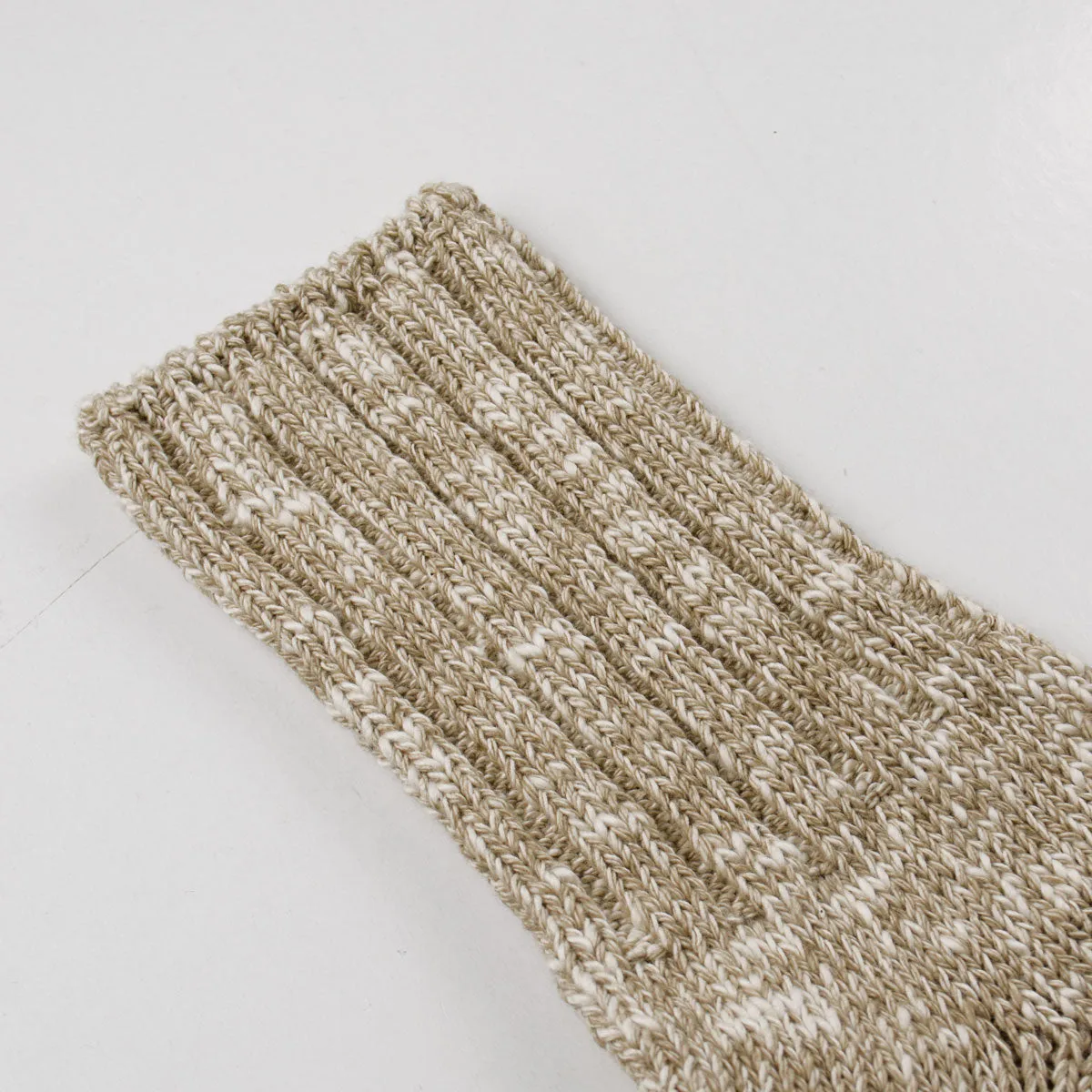 RoToTo - Low Gauge Slub Socks - Beige