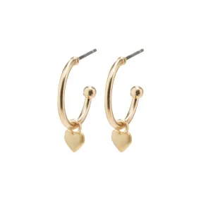 Sophia Gold Plated Hoops