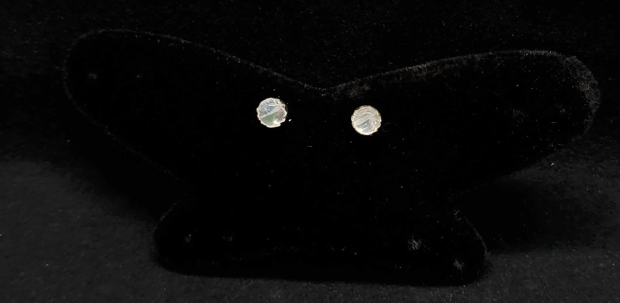 Stone Stud Earrings