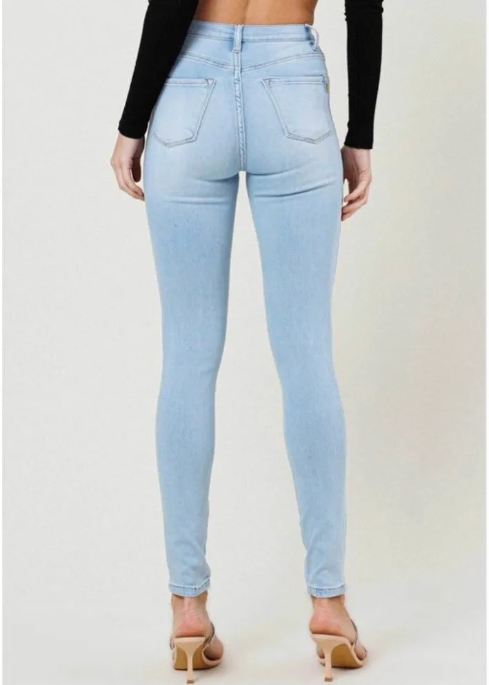 Vibrant Stretch Skinny Jeans (Light Stone) EP1871