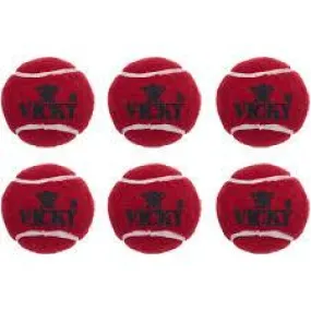 VICKI Tennis Ball (Heavy) Ball X Pack of 6 balls